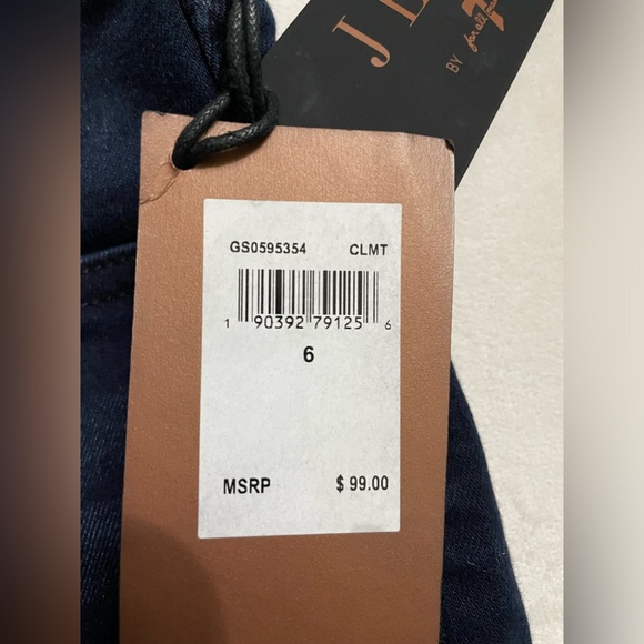 NWT 7 For All Mankind Jen Ankle Skinny Dark Blue Jeans Size 6 - Picture 10 of 12